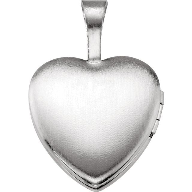 Enamel Cross Heart Locket