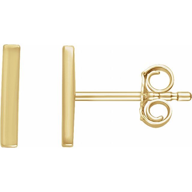 Vertical Bar Earrings