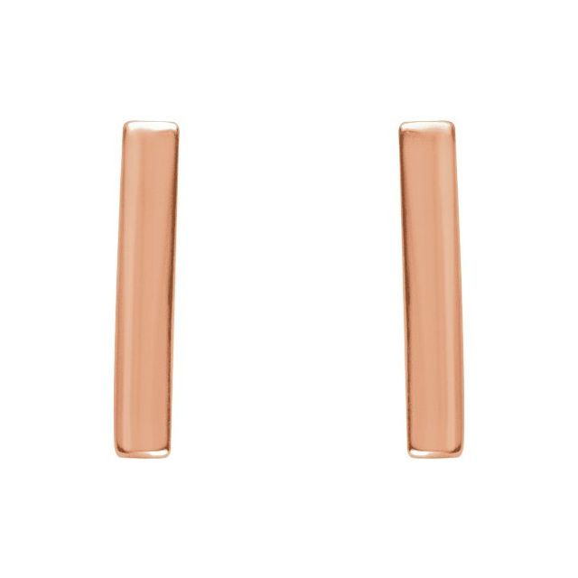 Vertical Bar Earrings