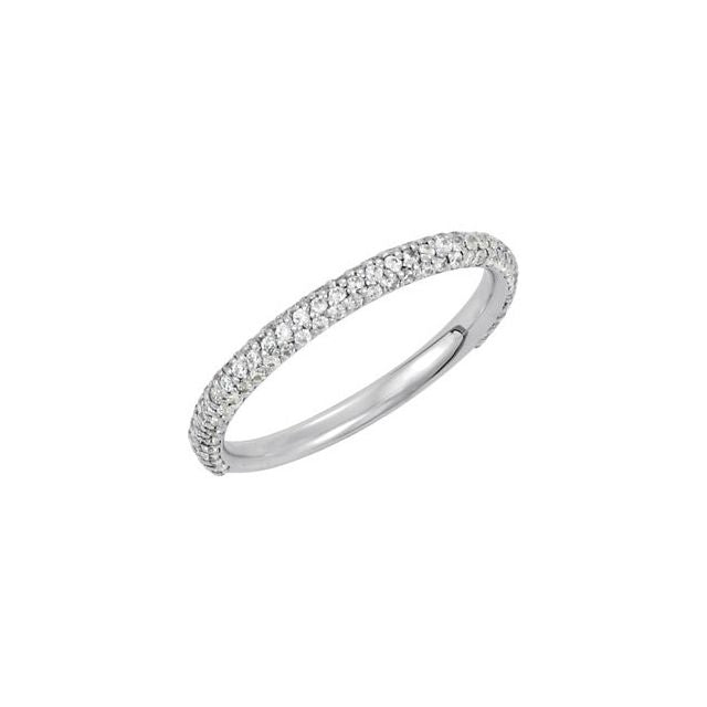 1/2 CTW Natural Diamond Band