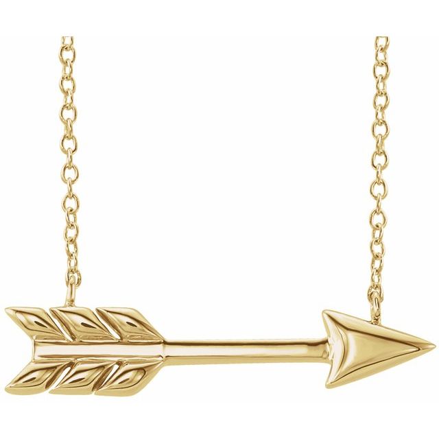 Arrow 16"-18" Necklace