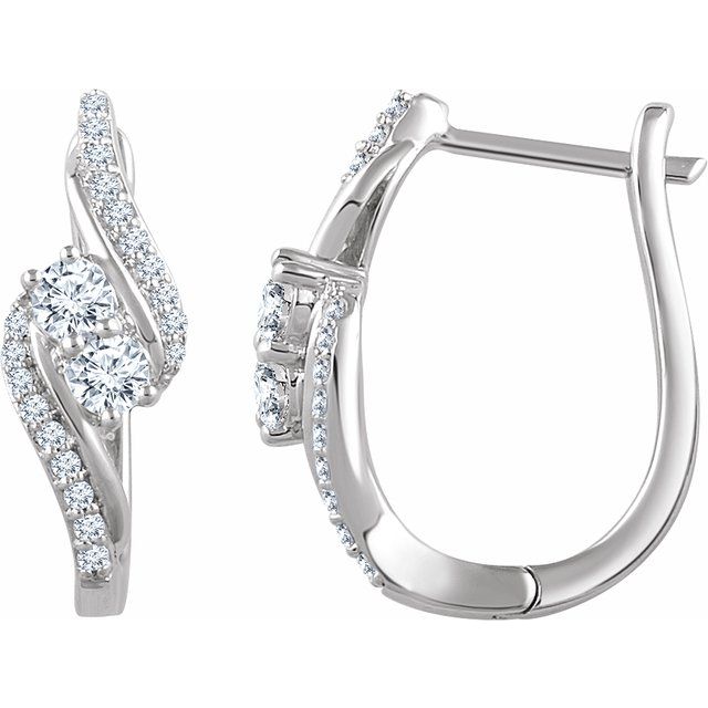 5/8 CTW Natural Diamond Earrings