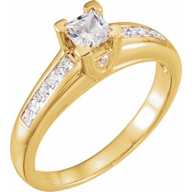 3/4 CTW Diamond Engagement Ring