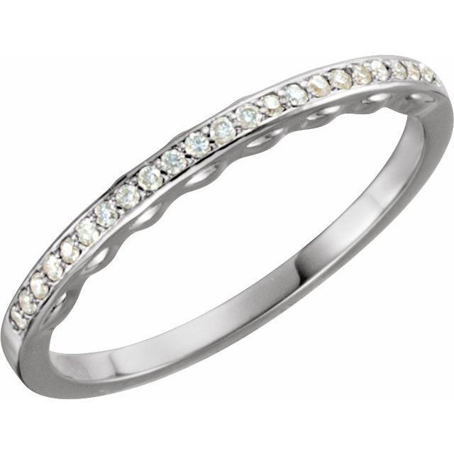 1/10 CTW Natural Diamond Band