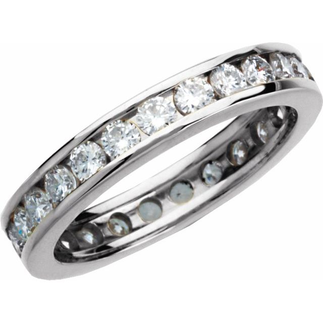 Round 1 1/3 CTW Natural Diamond Eternity Band