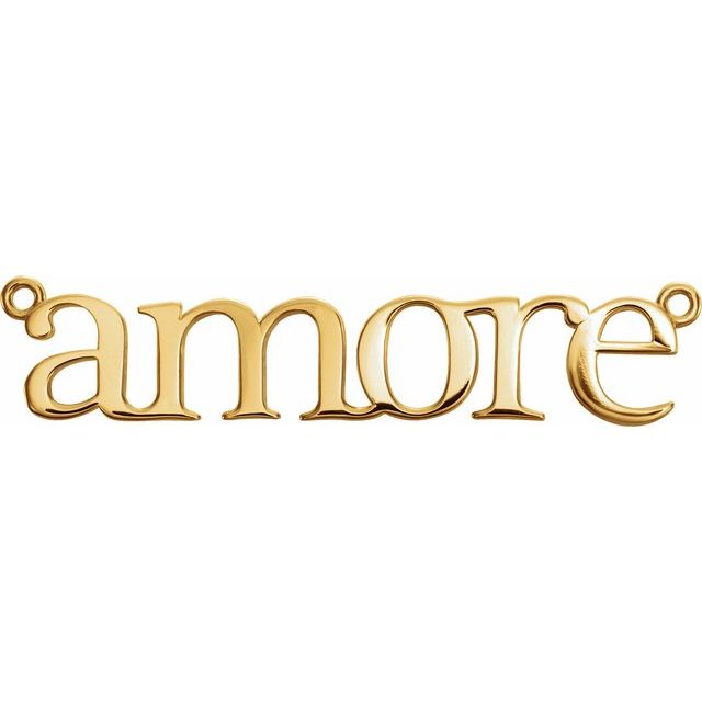 "Amore'" Necklace Center