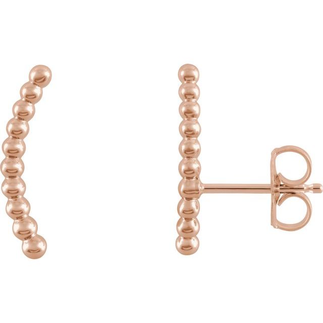 Beaded Ear Climbers