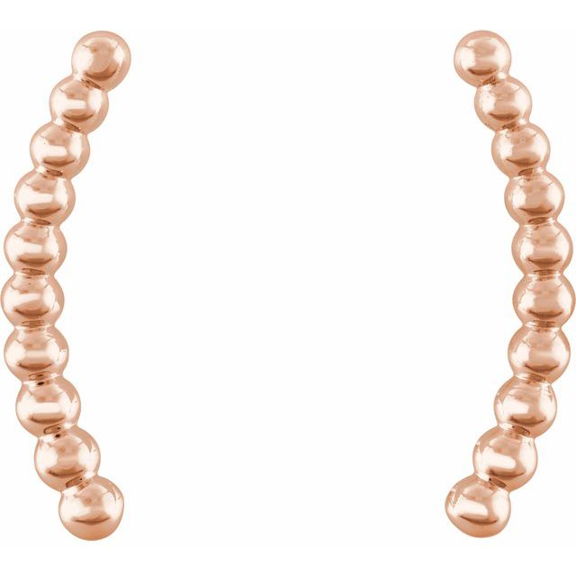 Beaded Ear Climbers