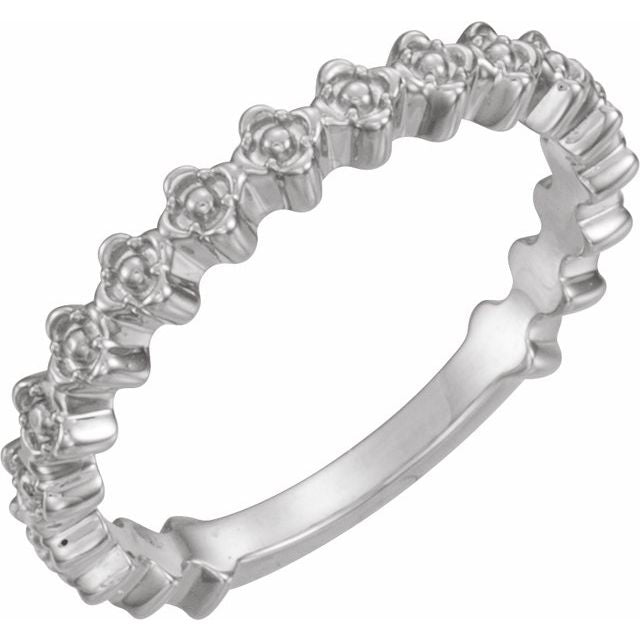 Clover Stackable Ring