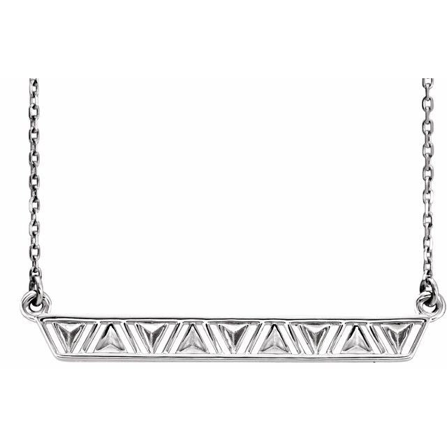 Triangle Bar Necklace