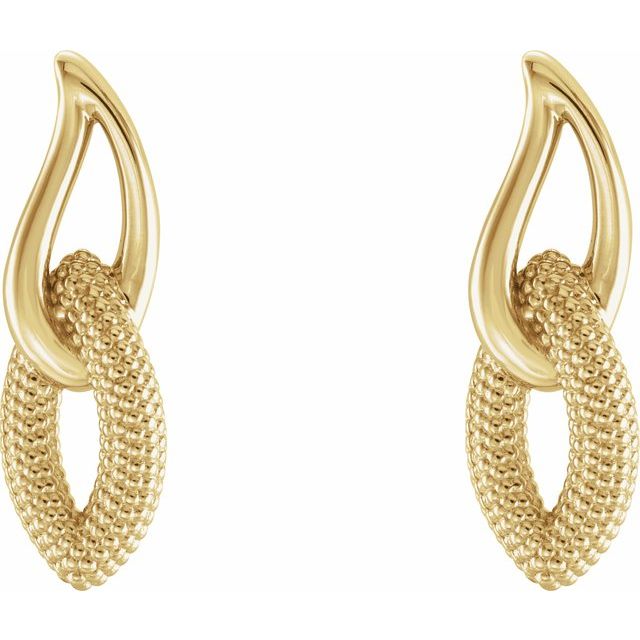 Beaded Drop Earrings