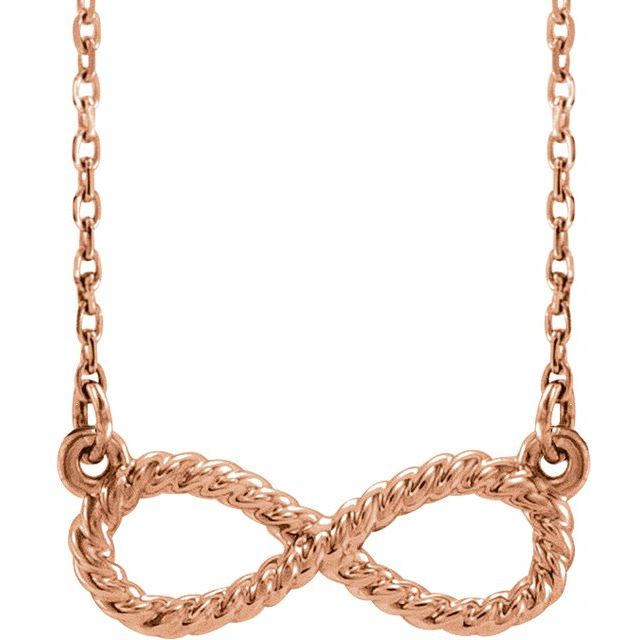 Rope Infinity-Inspired Necklace