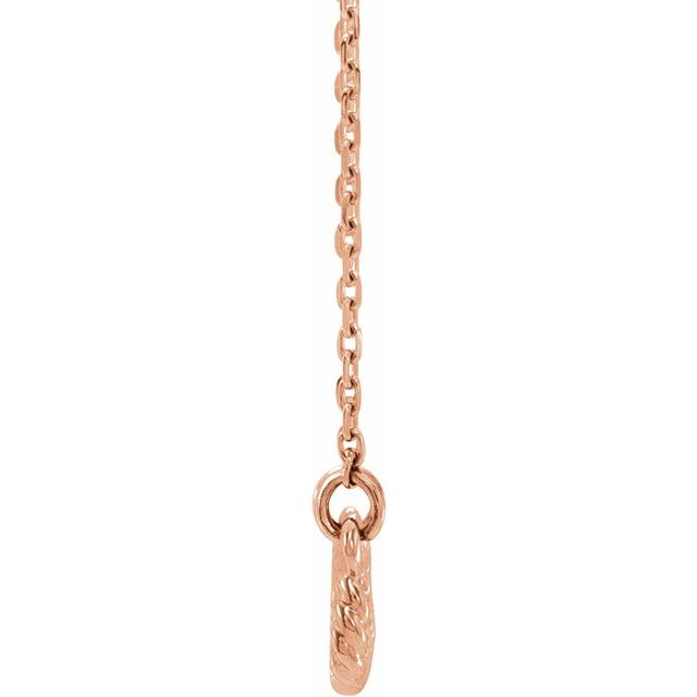 Rope Infinity-Inspired Necklace