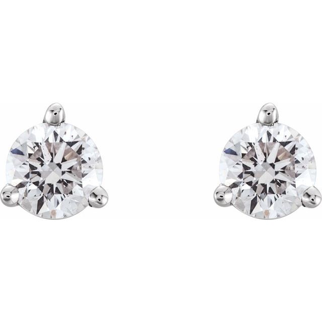 Round 1/3 CTW Natural Diamond Earrings