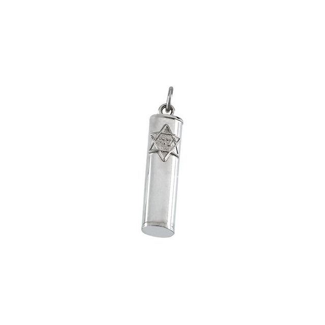 15x6mm Mezuzah Pendant