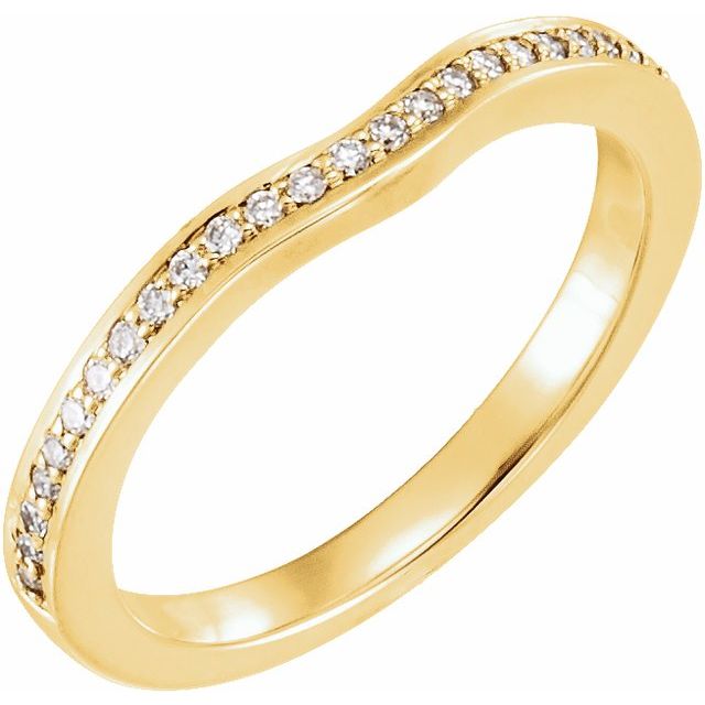 1/8 CTW Natural Diamond Band