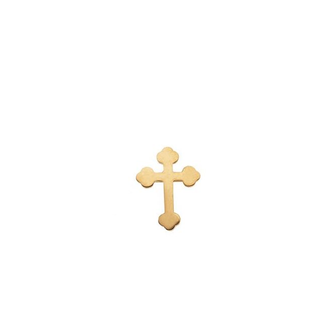 11x8mm Cross Lapel Pin