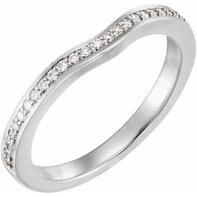 1/8 CTW Natural Diamond Band