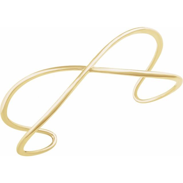 Criss-Cross Cuff Bracelet