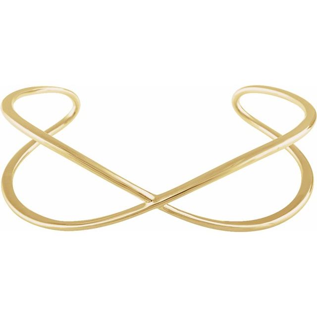 Criss-Cross Cuff Bracelet