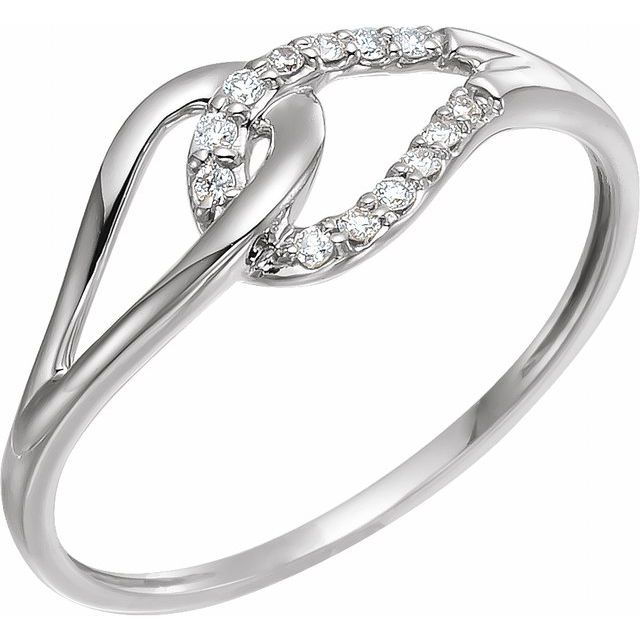 .08 CTW Natural Diamond Ring