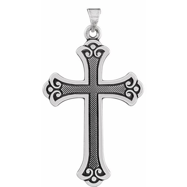 Fancy Cross Pendant