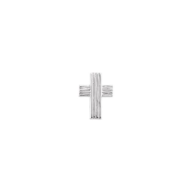 13x10mm The Rugged Cross Lapel Pin