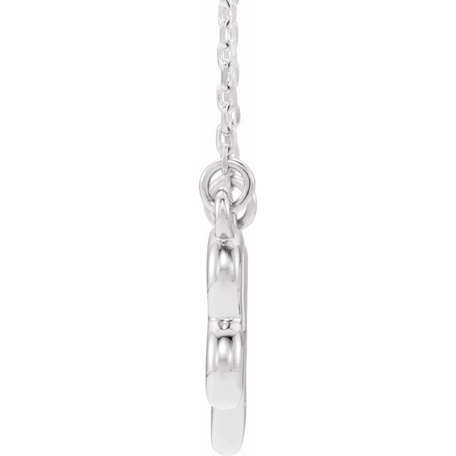 Infinity-Inspired Heart Necklace