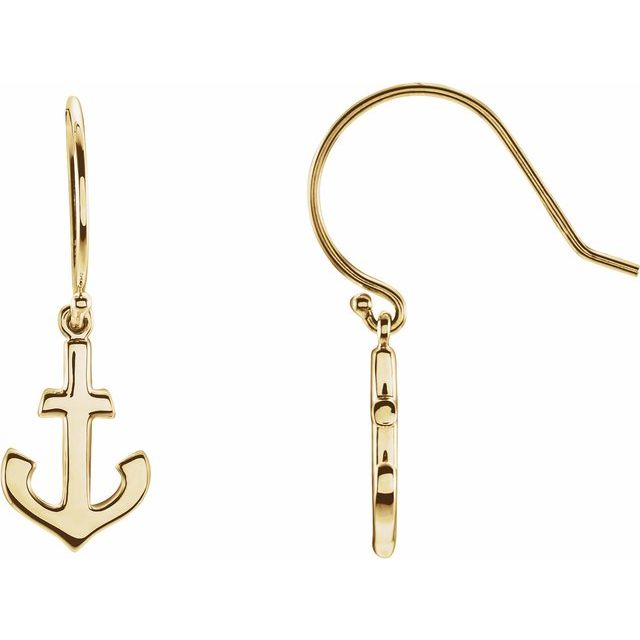 Anchor Earrings