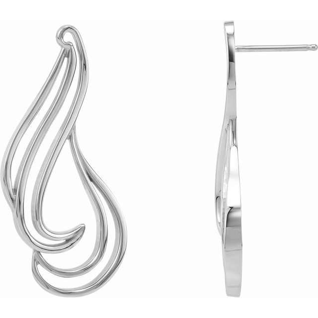 Pair Freeform Earring