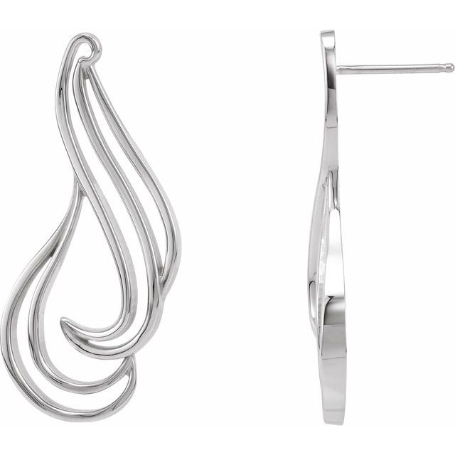 Pair Freeform Earring