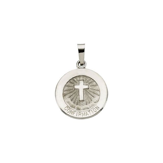15mm Confirmation Medal with Cross