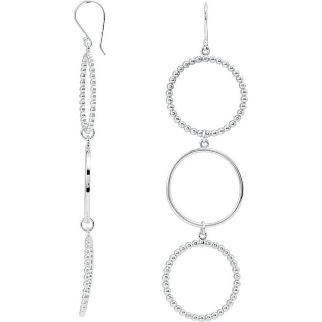 Geometric Dangle Earrings