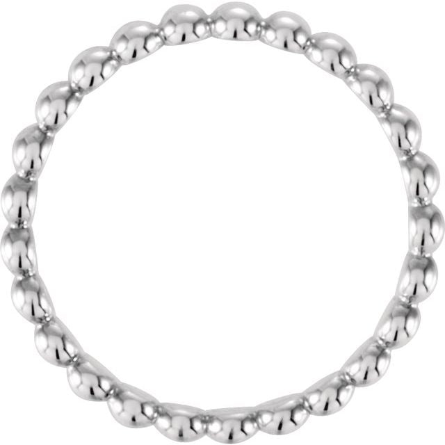Beaded Stackable Ring