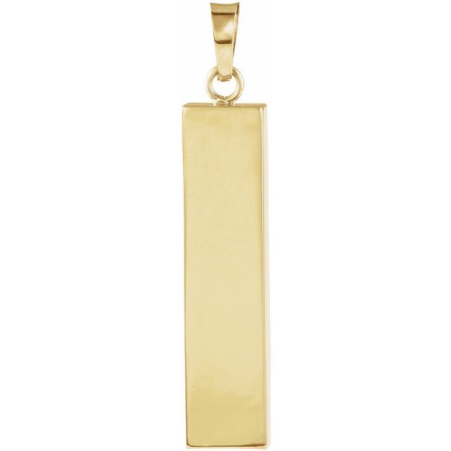 28x6mm Mezuzah Pendant