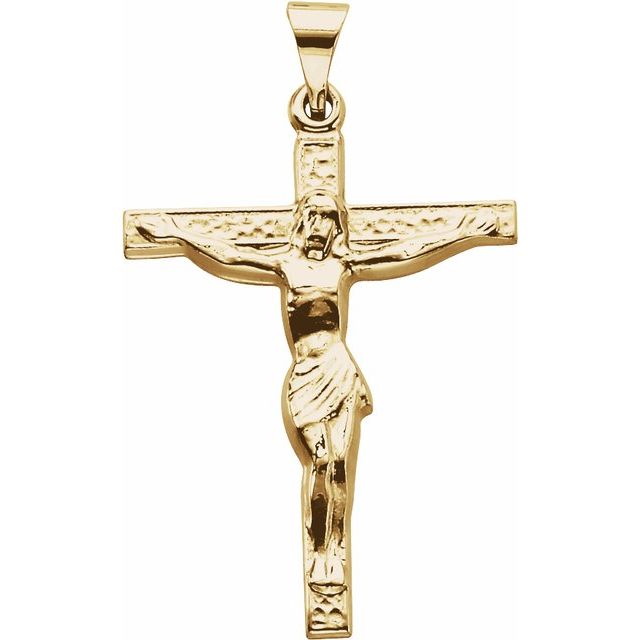 24.5x19.2mm Crucifix Pendant