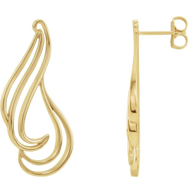 Pair Freeform Earring