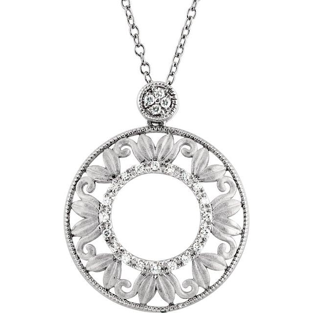 1/6 CTW Diamond Necklace