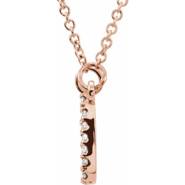 1/10 CTW Natural Diamond Necklace