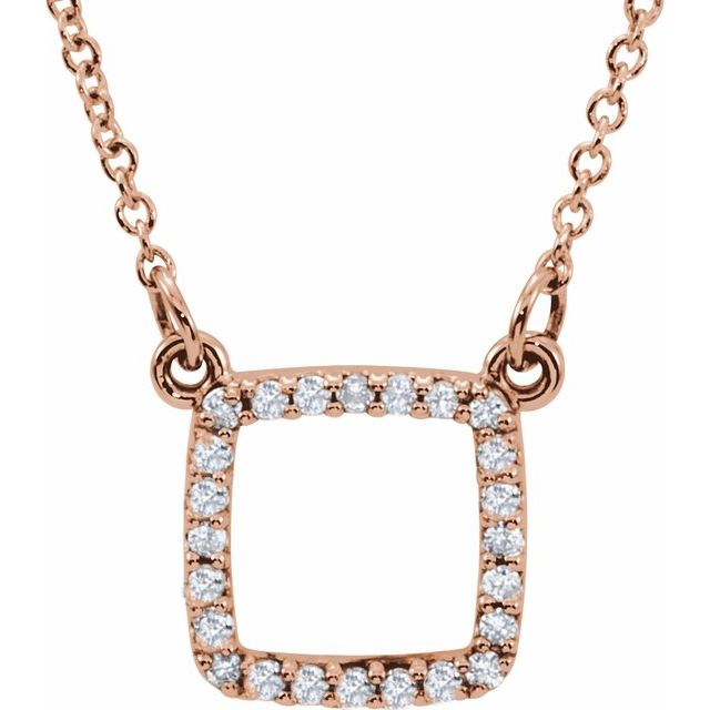 1/10 CTW Natural Diamond Necklace