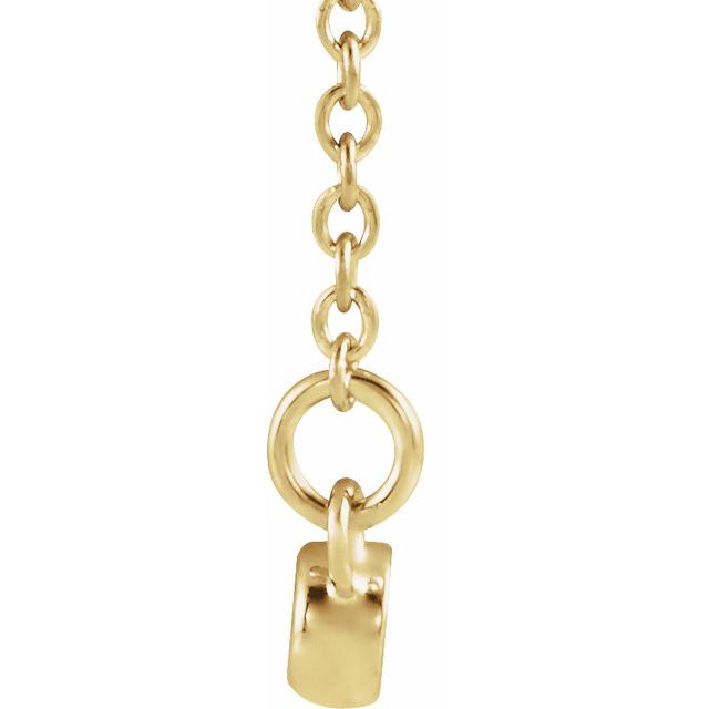 Infinity-Inspired Bar Necklace
