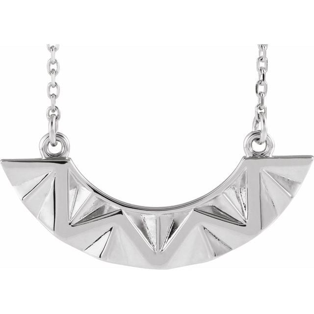 Curved Bar Necklace
