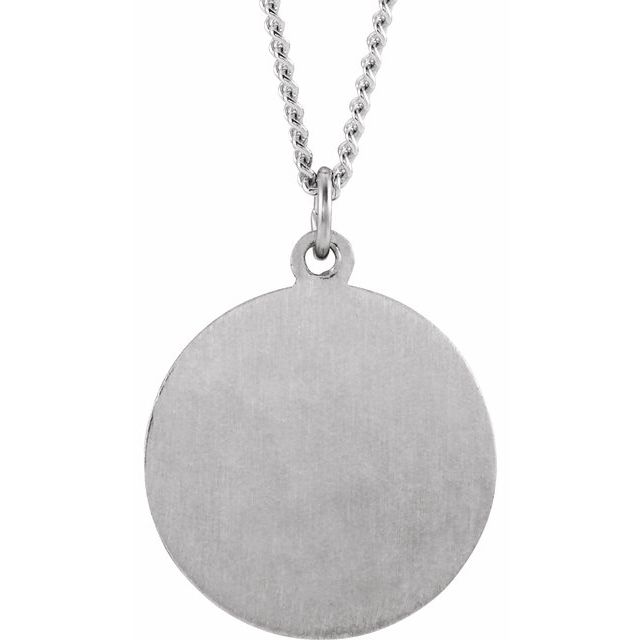 15mm Confirmation Medal with Cross