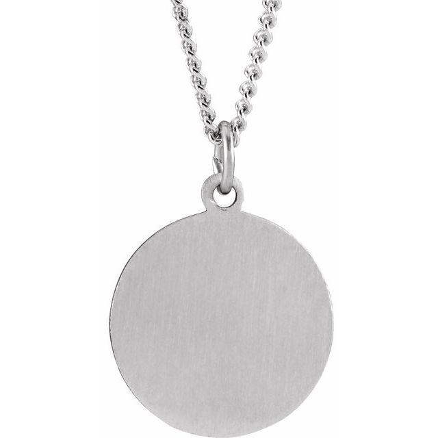 15mm Confirmation Medal with Cross