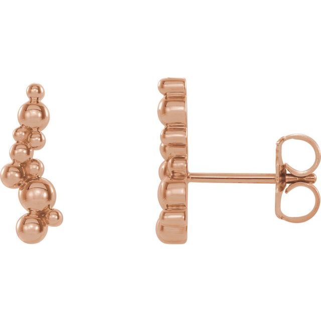 Beaded Ear Climbers