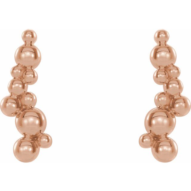 Beaded Ear Climbers