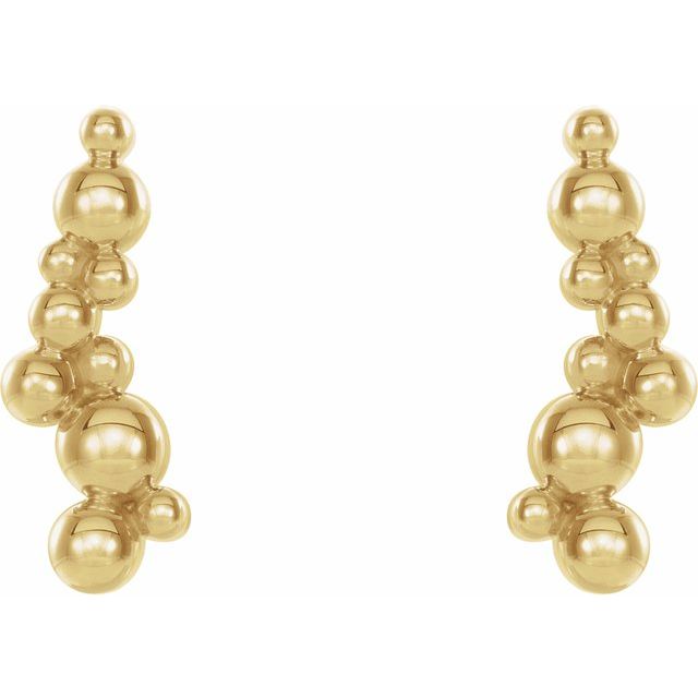 Beaded Ear Climbers