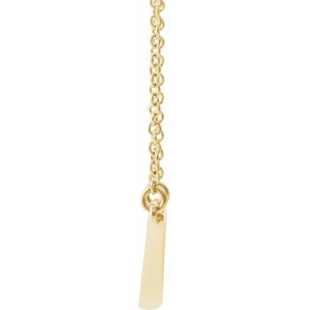 Sculptural "V" Necklace