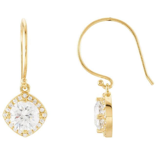 Round 2 1/5 CTW Natural Diamond Earrings