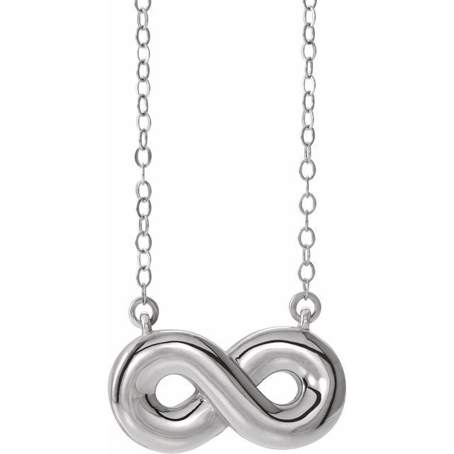 Infinity-Inspired Ash Holder Necklace